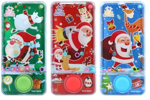 PARTYRAMA.CO.UK Assorted Handheld Christmas Water Game