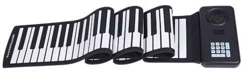 Piano Plegable,Teclado Piano Scroll,Piano Electrónico Portátil De 88 Teclas,Batería De Larga Duración,Resistente Al Agua y Al Polvo,Con Manualadecuado Para Niños Adultos Principiantes Regalo