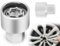 Lhbwhiz adattatore per bloccaggio cerchione,dado ruota antifurto,bulloni ruota,dado di bloccaggio ruota,strumento di rimozione pneumatici antifurto,compatibile con Audi auto A1 A3 8P A3 8V A3 8L A4 B8