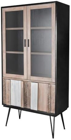 Adesso ADESL03 Vitrine Skandinavischer Stil Grau und Beige Salotti