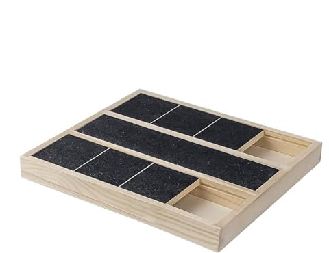 Acunny Placa rascadora para uñas de perro, rascador de uñas para cachorros, rascador de mascotas con golosinas