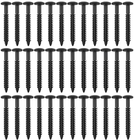 Fensterladen Befestigungen Schwarze Fensterläden Clips 7.6 Cm