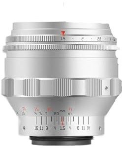 Kompatibel mit TTArtisan 75 mm F1,5 Objektiv