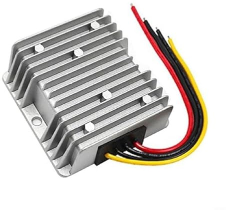 Convertidor de corriente continua de 12 V a 48 V, 5 A, 240 W, fuente de alimentación impermeable IP68 con 93% de eficiencia, carcasa de aluminio para telecomunicaciones industriales automotrices
