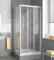 Kermi Slider Nova 2000 silber matt; Kunst Fontana Glas; 90; 185