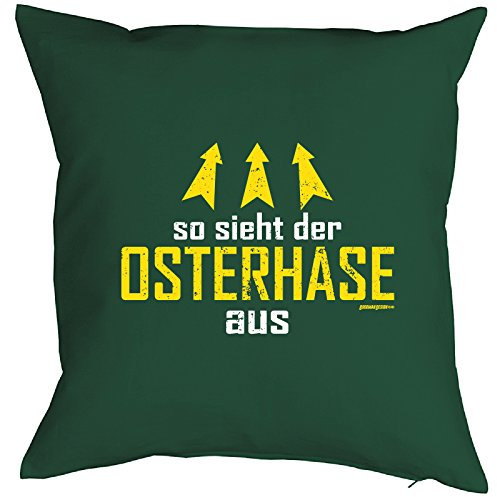 Geschenk Kissen so sieht der Osterhase aus Geschenk Ostern Osterdeko Osterhase für Ostern Deko