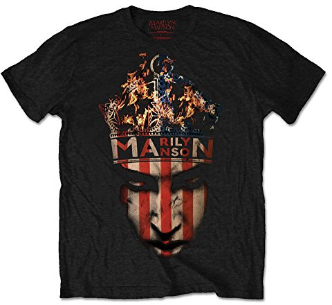 Marilyn Manson Men's Crown Short Sleeve T-Shirt