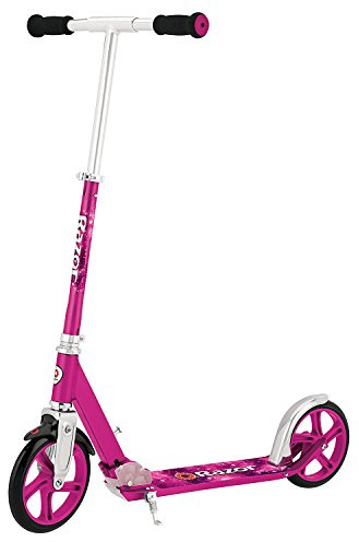 Razor Scooter A5 LUX Kick Scooter | Classic Manual Standup (Pink)