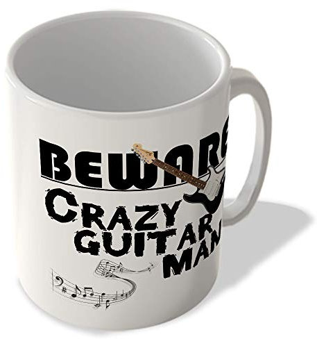 McMug - Crazy Guitar Man - Mug, Ceramic, 11fl.oz.