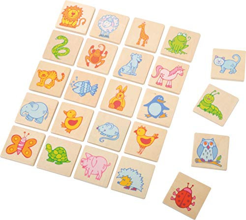 Eduplay 110269 35 x 35 mm Schilder Animals Zuordnung Spiel aus Holz