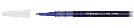 Tombow BK-LP05-16 Tintenrollermine, Strichstärke 0.5 mm, blau