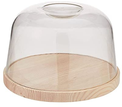 Fackelmann 30360 - Formaggio con Copertura in Acrilico, 22 cm