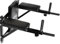 Physionics® Barre à Dips Murale - Poignées Rembourrées Extensibles, en Acier, Charge Max. 200 kg, Dimensions 68 x 47 x 64-74 cm - Chaise Romaine Murale pour Musculation, Fitness