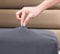 Family Bedding 100 Percent Cotton Jersey Double Bed Fitted Sheet, 140 cm x 200 cm, Grey