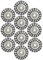10 Flat Twist Knot Wire Wheel Brush 100mm M14 x 2 Deburring Angle Grinder AT931