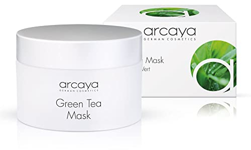 arcaya Green Tea Mask | Ausgleichende Schönheitsmaske | Mit grünem Tee & Coenzym Q10 | Für anspruchsvolle Haut | 100 ml