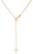inSCINTILLE I Rosari Collana Uomo Donna Rosario a y in Argento 925 Rodiato con Croce Pendente varie misure sfere e lunghezze, confezione regalo inclusa (Oro Rosa Sfera 2 mm, 50)