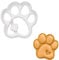 BAKERLOGY Cute Paw Cookie Cutter - Small - Detailed Biscuit Cutter Design for Baking and Crafts, Ideal on Fondant, Dough, Clay