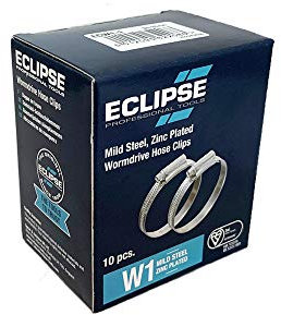 Eclipse Professional Tools ECW1-1X W1 Weichstahl-Schneckengewindeschellen 30mm-40mm Box à 10