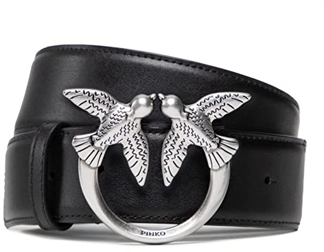 Pinko Love Berry Simply Belt H4 Vit. Cintura Donna (Pacco da 1)