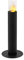blumfeldt Fiamme Pila - Chimenea de etanol, Quemador de Acero Inoxidable de 0,5 l, Duración de 5 h, Quema sin olores ni residuos, Ayuda al Apagado, Pantalla Angular de Cristal de Seguridad, Negro