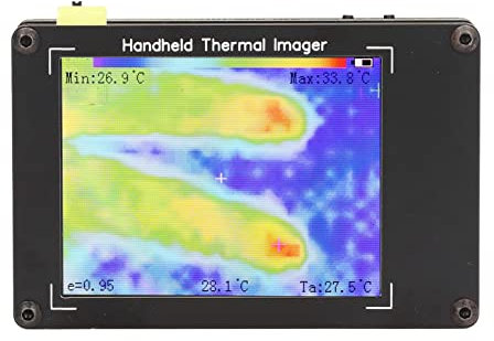 MLX90640 Wärmebildkamera Wiederaufladbare Wärmebildkamera LCD-Digitalanzeige Umgebungstemperaturmessung Handheld-Temperaturinspektionswerkzeuge