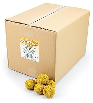 160 Chubby Suet Fat Balls With Mealworms - High Energy Feed Wild Garden Bird Food 12.55kg