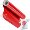 JAVIGA Plotterfolie Textil-30,5cm x 3m Rot Flexfolie Plotterfolie Vinyl für PlotterMaschine, Bügelfolie für Textilien, DIY T-Shirts & Stoffe, Plotter Zubehör Textilfolie Plotter Eine Rolle