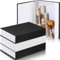 Tioncy 3 Stück Kunstbücher für dekorative moderne Buchboxen, dekoratives Leinen, Couchtisch, Buch für Heimwerker, Handwerk, Aufbewahrung, Zuhause, Bücherregal, Café, Hotel, Dekoration, Display, 8,6 x