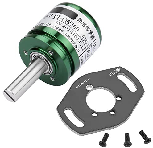 Rotatable Hall Sensor, Drehbarer Hall Winkelsensor 0-360 Grad 0,088 ° Auflösung, 12 Bit Drehbarer Hall Sensor Hall-Effekt-Sensoren Hall-Effekt-Positionssensor, 0-5V Ausgang Vollkreis
