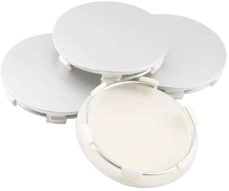 LEEQ 4pcs Centre De Jante Capuchons - Cache Moyeu Centre De Roue, Cache moyeux Ø: Front 62mm (2.4)/ Back 58mm (2.3), pour Jantes Enjoliveurs Accessoires pour Voitures