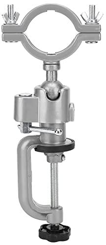 Bench Drill & Table Vice for Workbench - Electric Drill Clamp Stand with Universal Aluminum Alloy Bracket | Power Tool Accessories for Home/Store Drilling