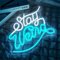 NOXET Stay Weird Neon Schild Blau Weiß LED Neon Schild für Wand Decor Buchstabe Neonlicht Dimmbar Neonschilder für Schlafzimmer Wohnzimmer Arbeitszimmer Geburtstag Teen Geschenke