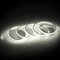 pcning LED Streifen Wasserdicht Selbstklebend 230V Direktanschluss Ohne Trafo 5M Kaltweiss, 5 Meters IP67 LED Lichtband 6000K (Kaltweiß, 5M)