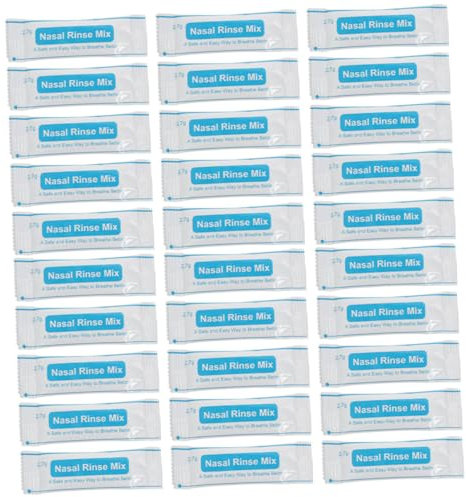 Anneome 80stücke Nasenspülsalz Pakete Schnelllöslich Iodfrei Feines Salz Für Nasenspülung Nasenpflege Individuell Verpackt Für Berufstätige Im Außenbereich Staubbelastete Umgebungen