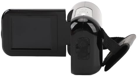 Videocámara con Cámara de Video, D22 FHD 16MP 1080P 16X Zoom Digital Handycam, Pantalla de 2.0 '', Grabadora de Cámara Digital Antivibración con Roscas de 1/4 de