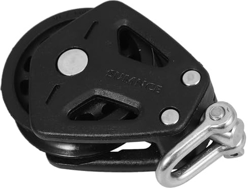 CORHAD Flaschenzugsystem Edelstahl Umlenkrolle Mit Nylon Riemenscheibe Drehbares Lager Für Fitnessstudio Boot Seilzug Zughilfe Zubehör