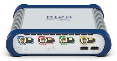 Pico Technology PicoScope 6404E Oscilloscope 4 channels 500 MHz, 2 GS Capture Memory, Ultra-deep-memory, Kit With Probes, PS7 Software