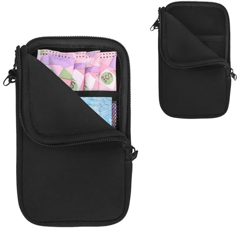 Tamponhalter für Geldbörse, tragbare Tampon-Tasche für Damengeldbörse, reisefreundliche Perioden-Tasche (nur Tasche)