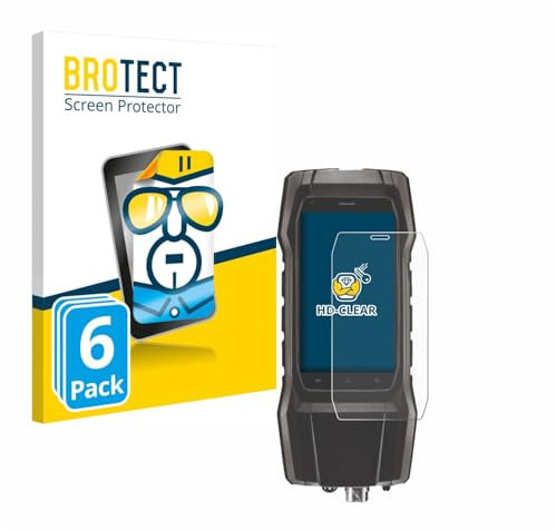 BROTECT 6 Stück Schutzfolie für Testo 300