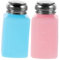 iplusmile 2pcs Anti Static Push-Type Alcohol Bottle 200ml Refillable Solvent Pump Dispenser Effortless Press Down Mechanism