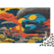 Bob Ross Puzzle 1000 Teile Schwer Puzzle Spielzeug Pädagogisches Spiel Impossible Zeichner Herausforderungsspielzeug Für Erwachsene Und Kinder Ab 14 Jahren 1000pcs (75x50cm)