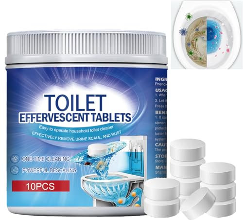Tabletas de Limpieza de Inodoro,Limpiador de Inodoro Tabletas,Pastillas de Limpieza de WC,para Cisterna,Limpiadors de Cisternas