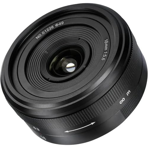 Compatible for Sony E-Mount 18mm F5.6 Full Frame Ultra Wide Pancake Lens Z L Mount(E-mount(FE))