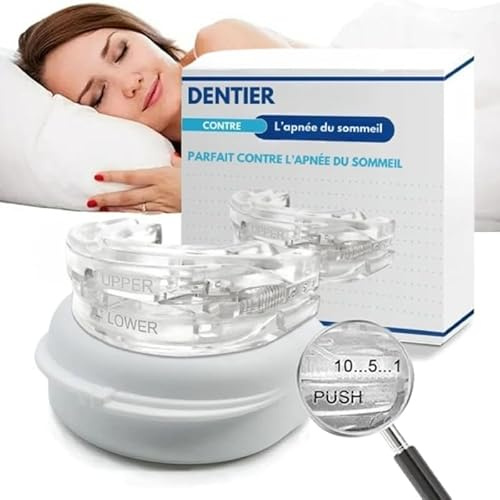 AirPurSnor - Appareil Anti Ronflement Et Apnée Du Sommeil French Gorilla Efficace Adapté À Toutes Formes Bouche (x 1)
