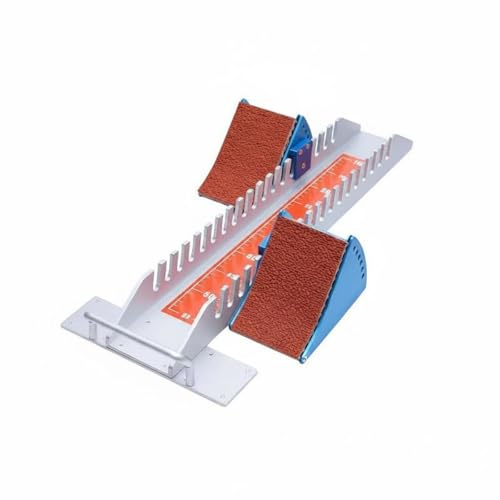 Qianly Blocco di Partenza Regolabile Resistente Starting Block Regolabile Robusto Attrezzatura Sportiva per Ragazzi, Q64