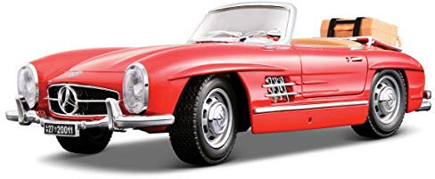 Bburago 18-12049 Mercedes-Benz 18-12049-Gold Collezione 1:18 300 SL Touring 1957 rot