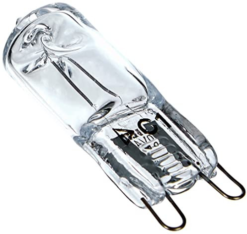 Philips Halogen Capsule Bulb G9, 42W (60W Equivalent) Warm White, Dimmable, 8727900252910