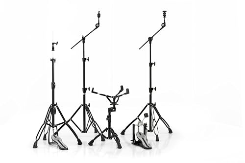 MAPEX HP6005EB Mars 600 Series Hardware Pack with P600 Single Pedal, Black Plated