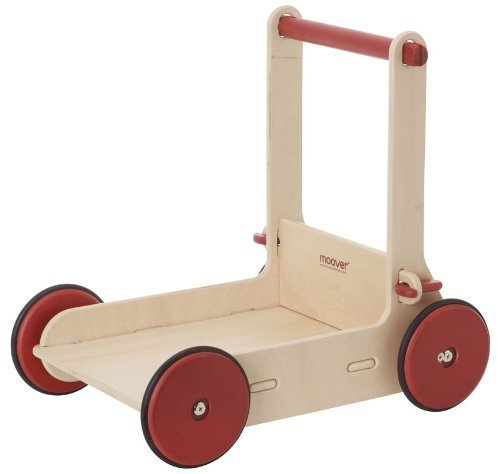 MOOVER Lauflernwagen mit einstellbarem Abrollwiderstand - Baby-Walker Natural